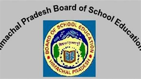 Himachal Pradesh Board of School Education.